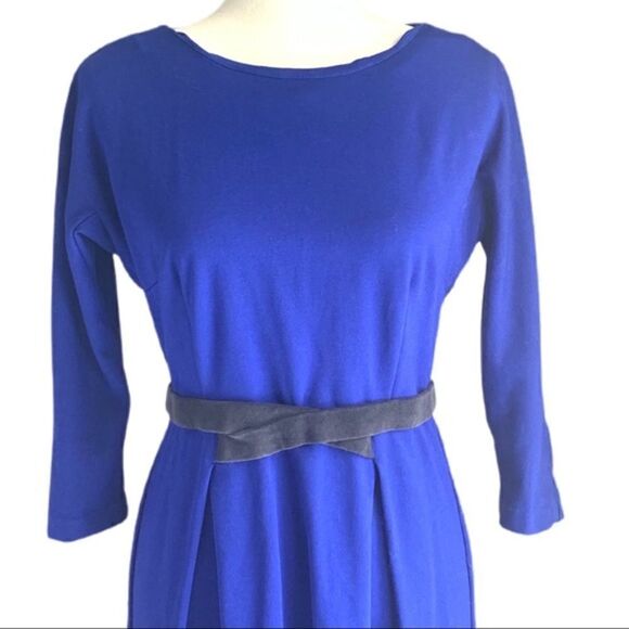 Anthropologie Girls from Savory Blue Dress - Picture 3 of 7